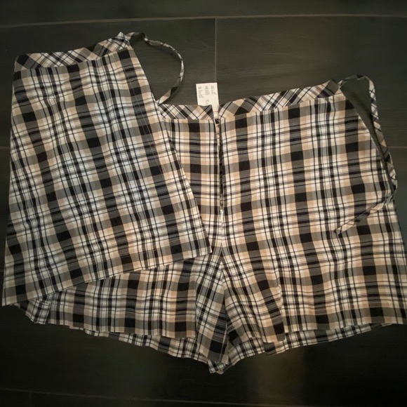 Vintage esprit plaid mini skirt - Picture 4 of 6